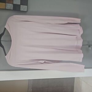 Light Pink Lands End XL Long Sleeve T-shirt